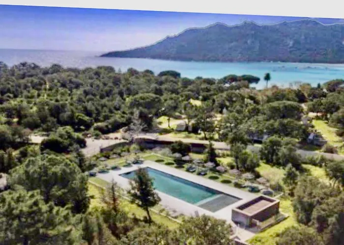 公寓 Cala Sultana -baie Santa Giulia - Rez Jardin 1ere Ligne